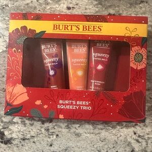 Burt’s Bees Trio Balm. Brand new in package